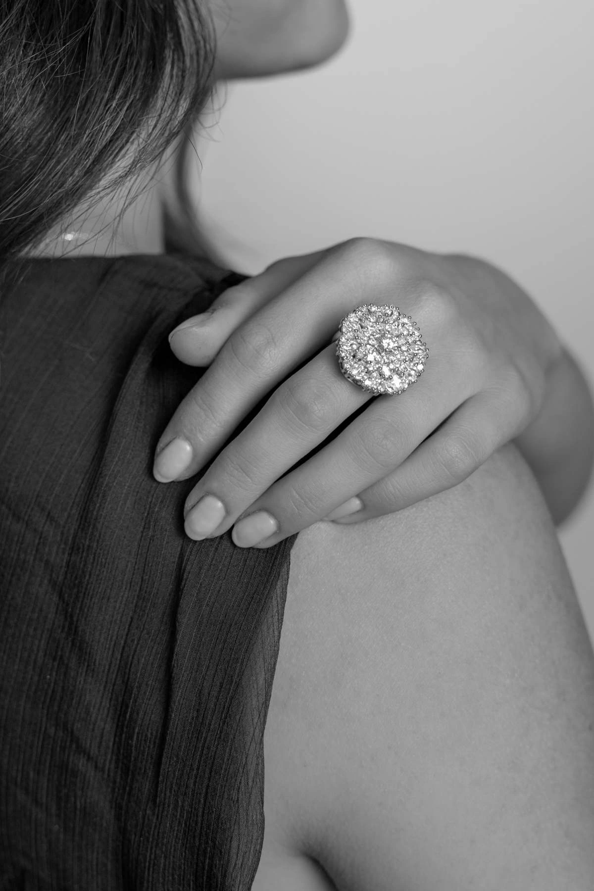 Bague pavage diamants Bijouterie Psyché x Pauline Declercq - Atlin Créations-18